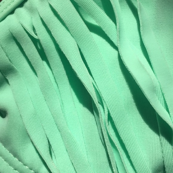 Forever 21 Swim F2 Mint Fringe Bikini Nwt Poshmark